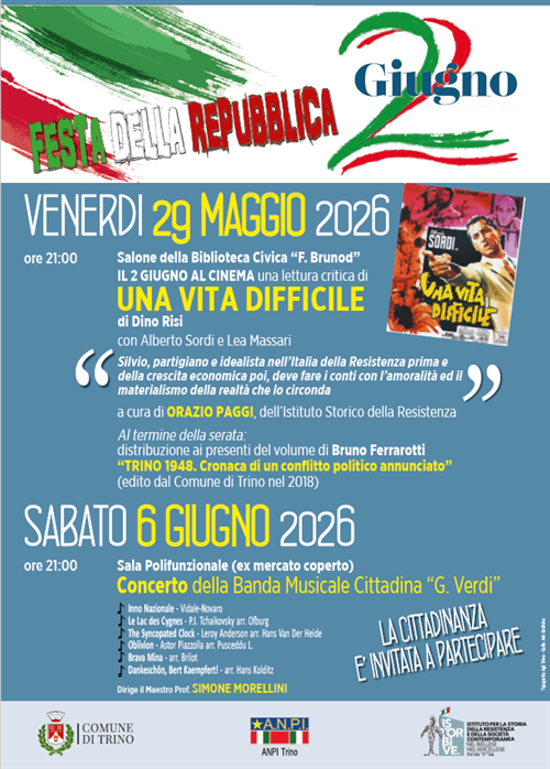 Festa della Repubblica 2 giugno 2026