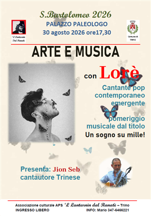 San Bartolomeo 2026 - Arte e musica