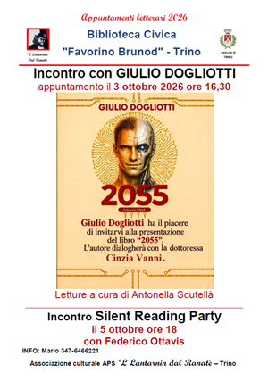Appuntamenti letterari 2026