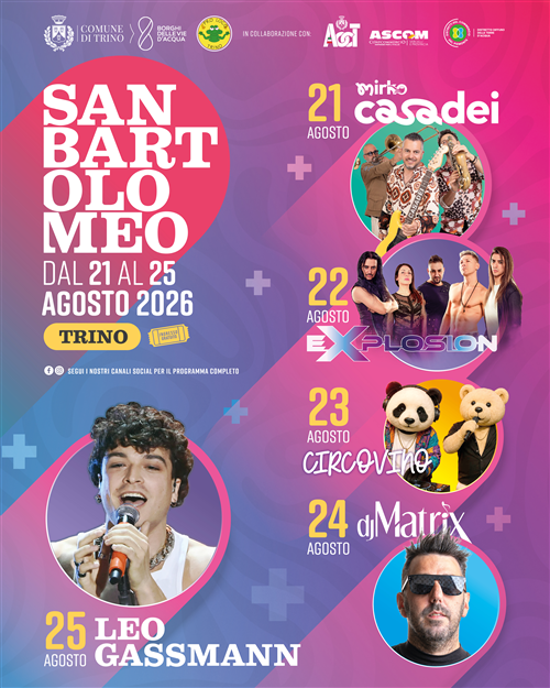 San Bartolomeo 2026