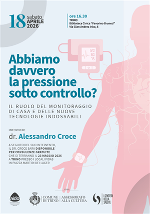 Incontro: "Abbiamo davvero la pressione sotto controllo?"