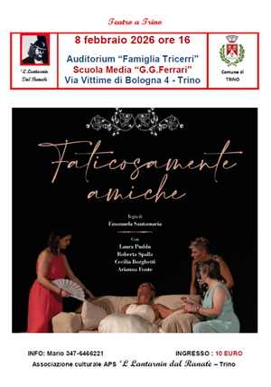Spettacolo teatrale "Faticosamente amiche"